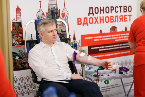 Общественная палата провела акцию по добровольной сдаче крови