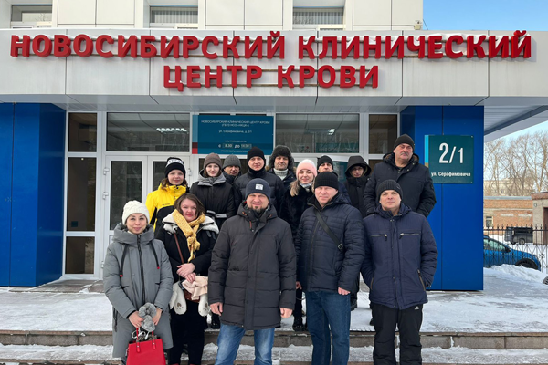 Любовь к людям у них в крови: Сотрудники предприятия «Швабе» в Новосибирске приняли участие в донорской акции