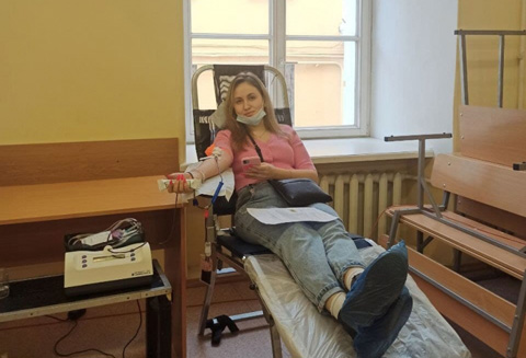 Студенты экономического университета в Петербурге приняли участие в ежегодной акции «День донора»