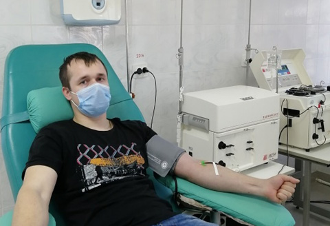 Сотрудники Федеральной службы исполнения наказаний сдали кровь для тамбовских больниц