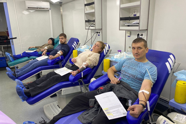 В Брянске День донора прошел в компании «Группа «Кремний Эл» 