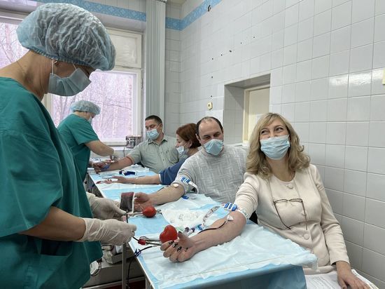 Количество доноров крови на Смоленской АЭС увеличилось на 40%