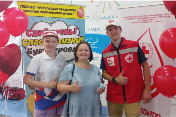 В Долгопрудном собрали более 40 литров донорской крови