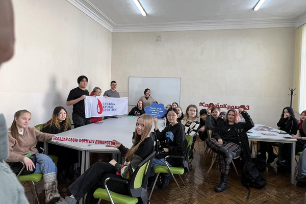 С началом нового года в Бурятии возобновили работу Школы молодого донора