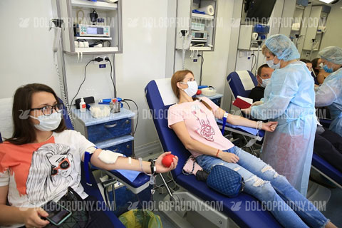 Долгопрудненцы сдали 40 литров крови для детей
