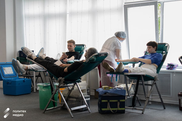 Более 50 человек приняли участие в акции «День донора» московского политеха