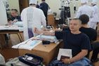 Сотрудники управления по конвоированию приняли участие в Дне донора