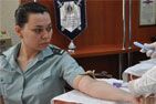 Орловские судебные приставы вновь стали донорами крови