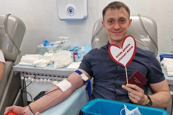 В красноярской компании «Командор» состоялся 17-й донорский марафон «Традиция делиться добром»