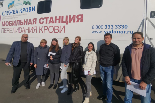 Работники предприятия «Спецавтохозяйство по уборке города» в Башкортостане стали донорами крови