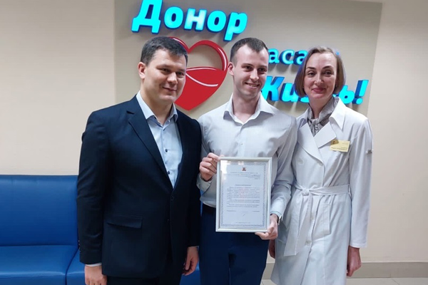 Донорский марафон «Время молодых» стартовал в Вологде