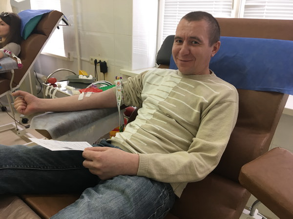 Донорский марафон в Зеленоградской больнице