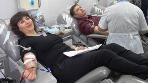Энергетикам города Брянска  удалось собрать более 15 литров крови