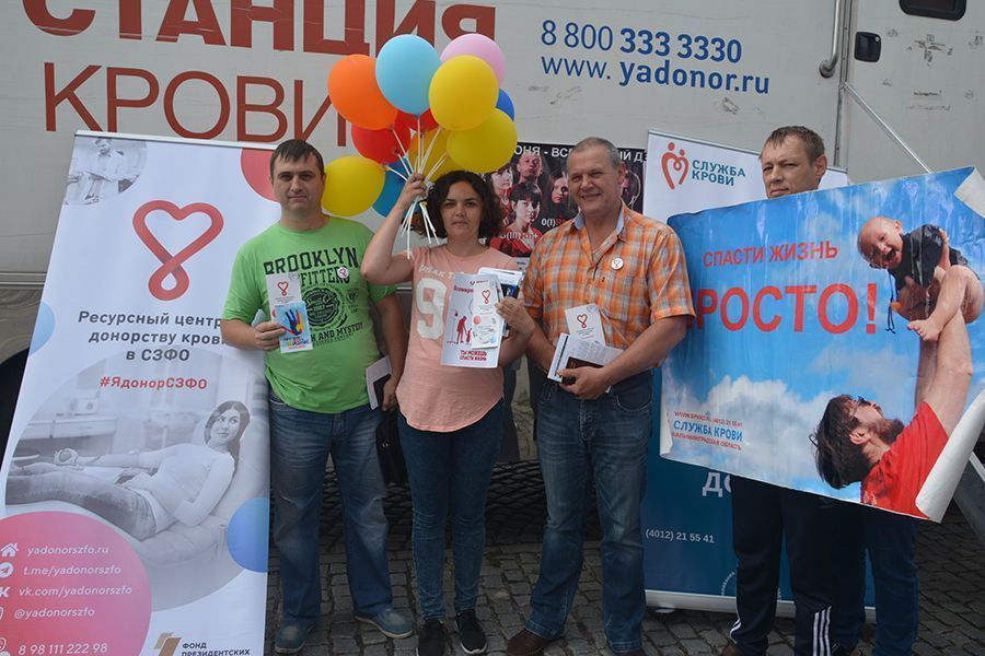 Калининградские доноры сдали около пяти тонн крови