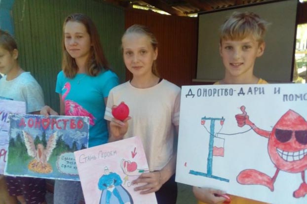 Уроки донорства для детей провели в Красноярском крае