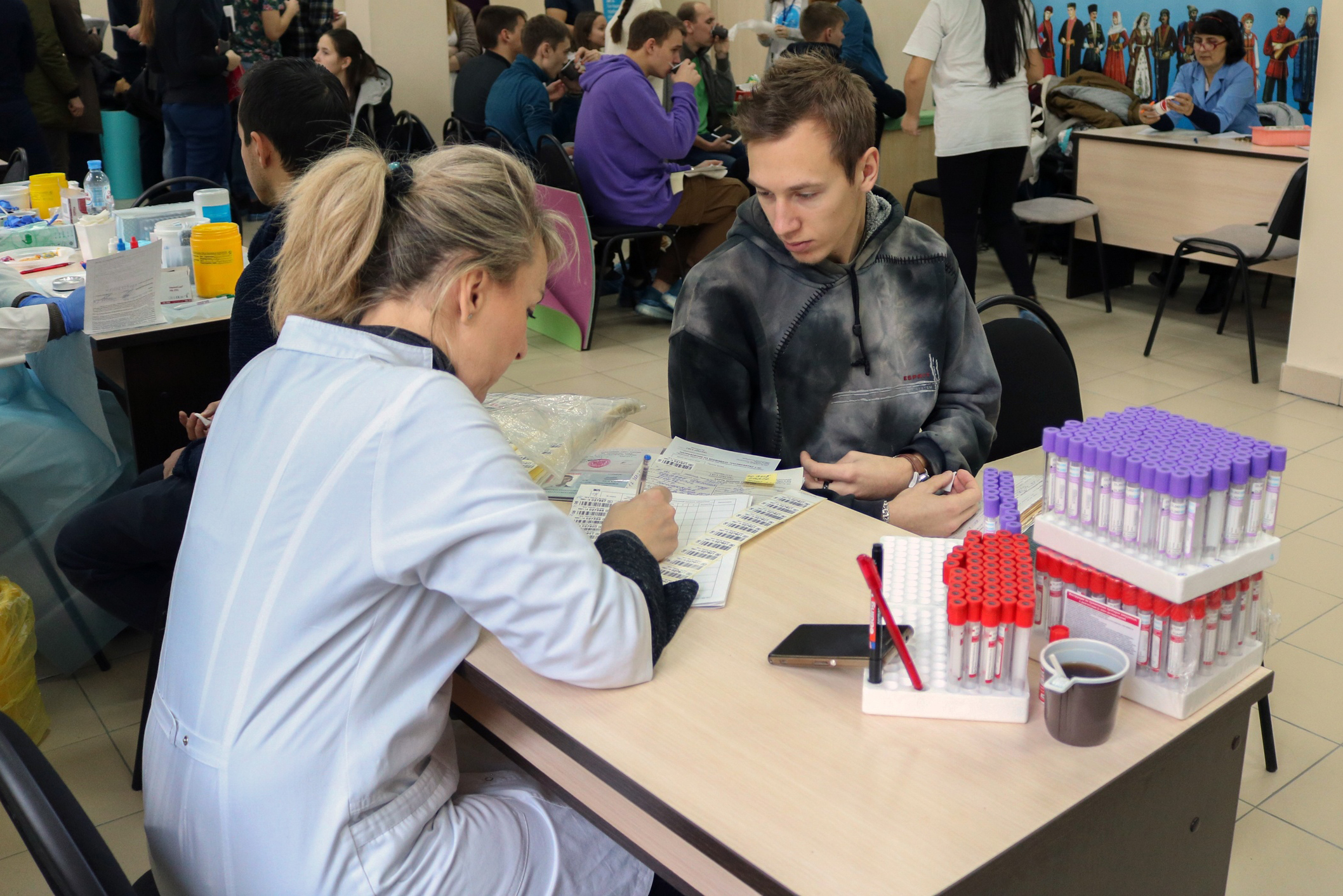 Уровень безвозмездного донорства крови и ее компонентов в Прикамье достиг 97%