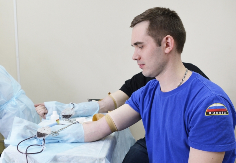 Тверские спасатели всегда готовы поддержать Службу крови